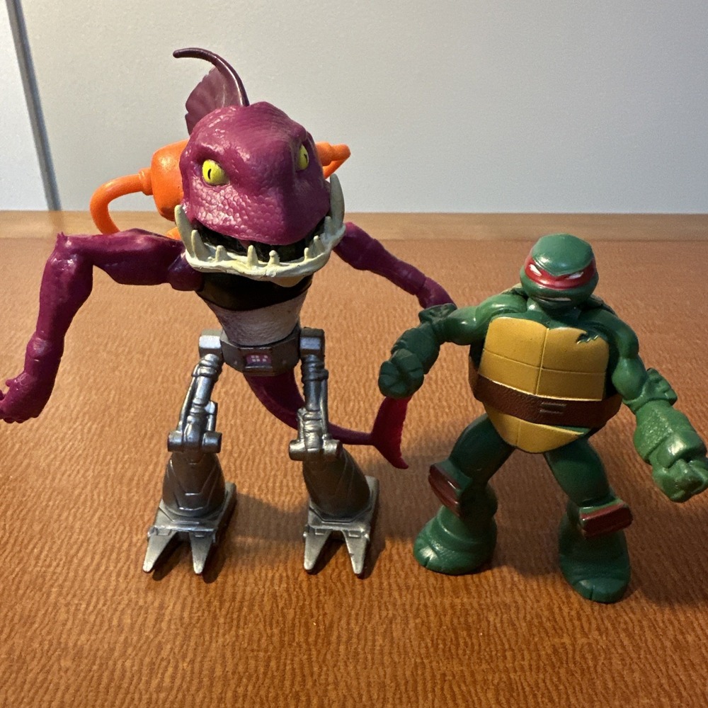 2012 Viacom TMNT Teenage Mutant Ninja Turtles Action Figure "Fish Face" Fishface